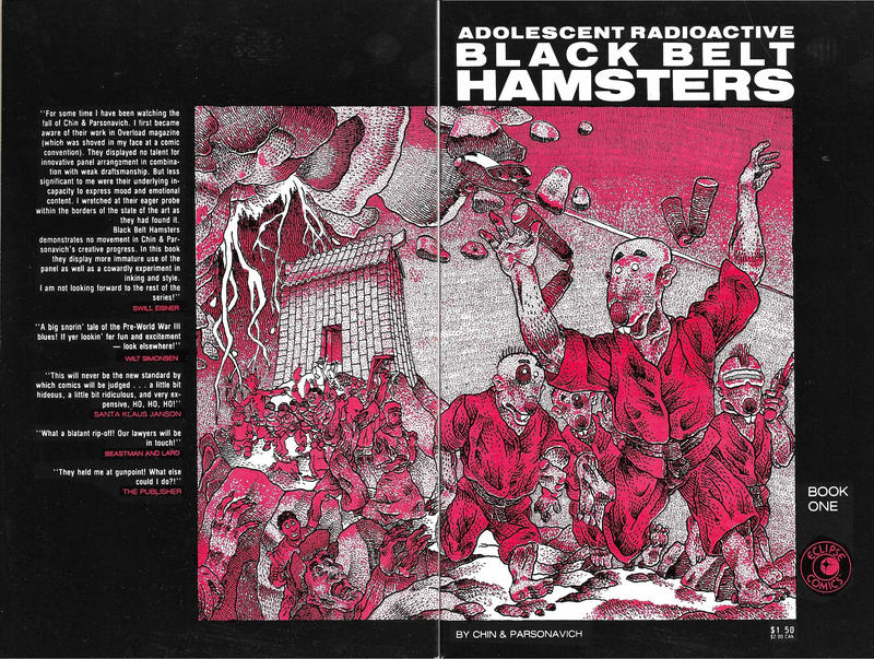 Cover for Adolescent Radioactive Black Belt Hamsters (Comic Castle, 1986 series) #1