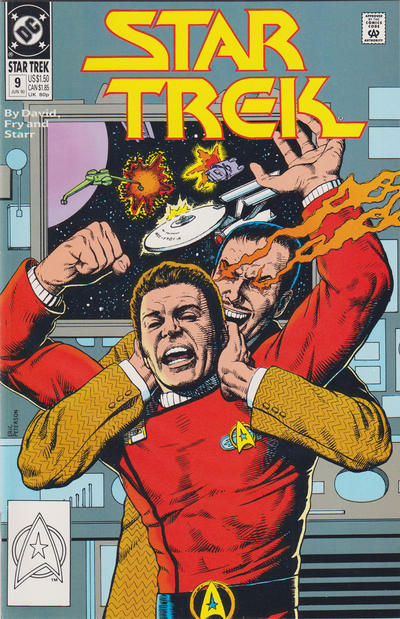 Cover for Star Trek (DC, 1989 series) #9 [Direct]