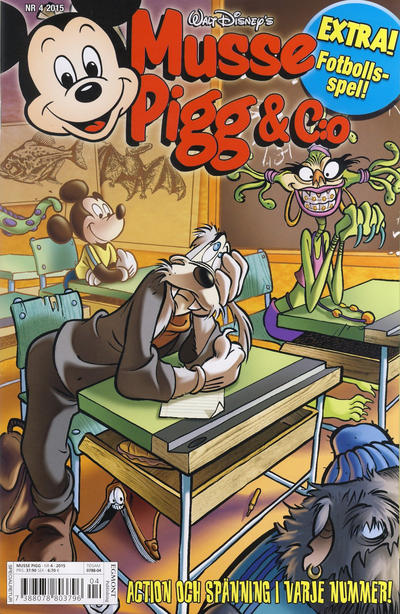 Cover for Musse Pigg & C:o (Egmont, 1997 series) #4/2015