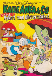 Cover Thumbnail for Kalle Anka & C:o (Hemmets Journal, 1957 series) #27/1987