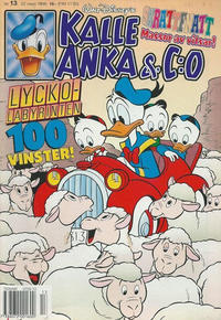 Cover for Kalle Anka & C:o (Serieförlaget [1980-talet], 1992 series) #13/1996