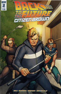 Cover Thumbnail for Back to the Future: Citizen Brown (IDW, 2016 series) #2 [Subscription Cover]
