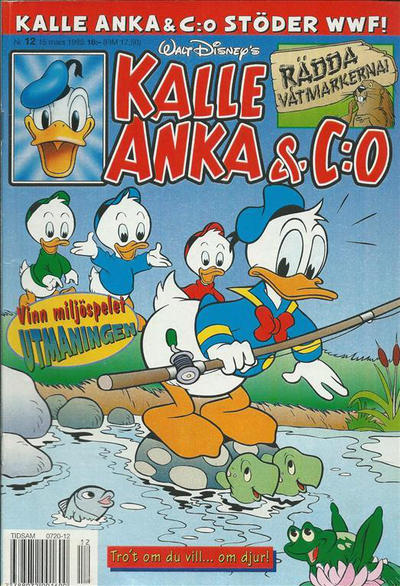 Cover for Kalle Anka & C:o (Serieförlaget [1980-talet], 1992 series) #12/1996
