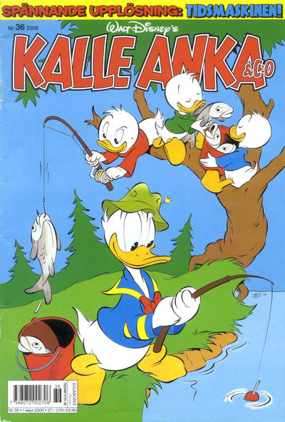 Cover for Kalle Anka & C:o (Egmont, 1997 series) #36/2009