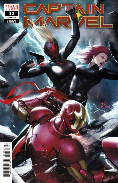 Cover for Captain Marvel (Marvel, 2019 series) #12 (146) [InHyuk Lee Connecting]