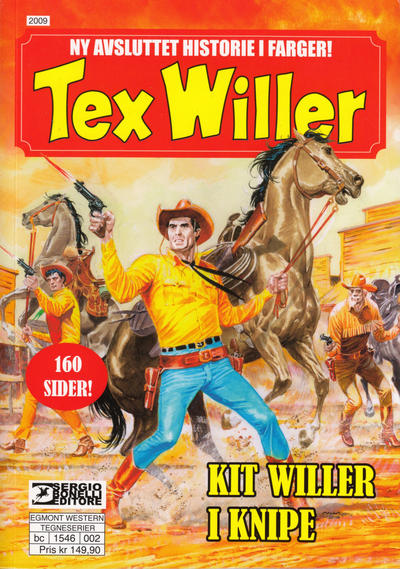 Cover for Tex Willer (Hjemmet / Egmont, 2014 series) #[15] - Kit Willer i knipe