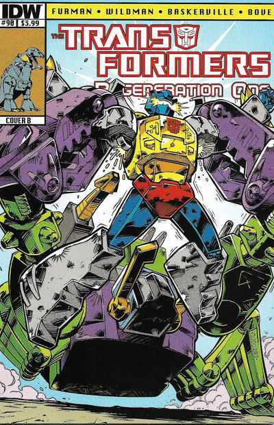 Cover for Transformers: Regeneration One (IDW, 2012 series) #90 [Cover B - Guido Guidi]