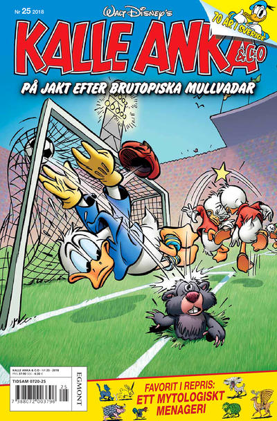 Cover for Kalle Anka & C:o (Egmont, 1997 series) #25/2018
