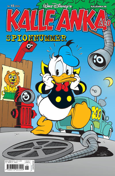 Cover for Kalle Anka & C:o (Egmont, 1997 series) #15/2015