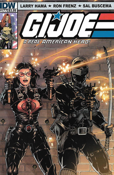 Cover for G.I. Joe: A Real American Hero (IDW, 2010 series) #177 [Cover B]