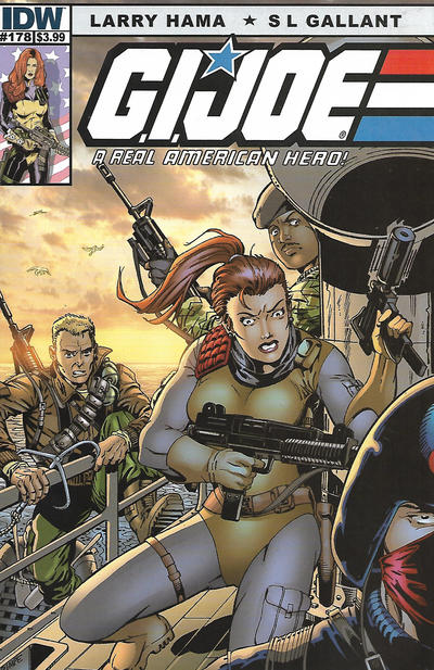 Cover for G.I. Joe: A Real American Hero (IDW, 2010 series) #178 [Cover B]