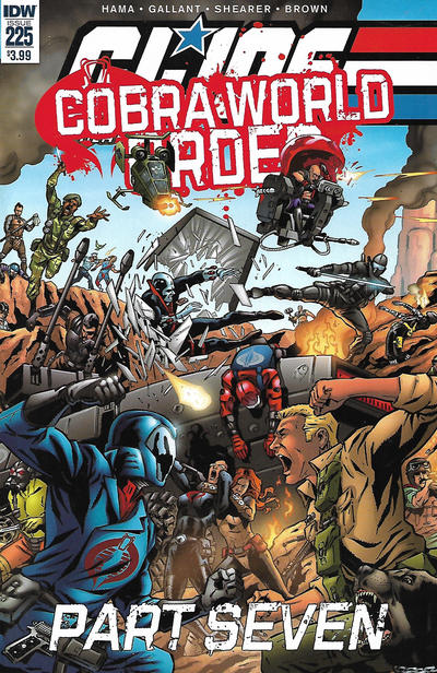 Cover for G.I. Joe: A Real American Hero (IDW, 2010 series) #225 [Regular Cover]