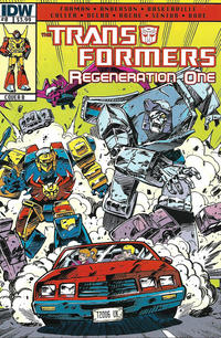Cover for Transformers: Regeneration One (IDW, 2012 series) #0 [Cover B - Guido Guidi]