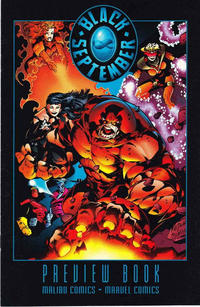 Cover Thumbnail for Black September Preview Book (Marvel, 1995 series) #1