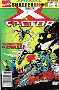 Cover Thumbnail for X-Factor Annual (Marvel, 1986 series) #7 [Newsstand]