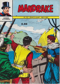 Cover Thumbnail for Mandrake (Éditions des Remparts, 1962 series) #131
