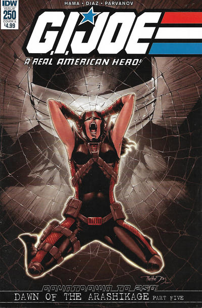 Cover for G.I. Joe: A Real American Hero (IDW, 2010 series) #250 [Cover A - Netho Diaz]