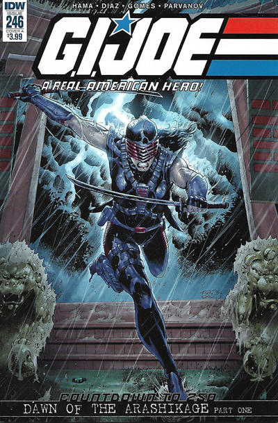 Cover for G.I. Joe: A Real American Hero (IDW, 2010 series) #246 [Cover A - Netho Diaz]