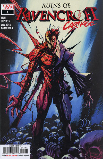 Cover for Ruins of Ravencroft: Carnage (Marvel, 2020 series) #1
