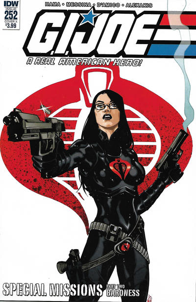 Cover for G.I. Joe: A Real American Hero (IDW, 2010 series) #252 [Cover A - David Messina]