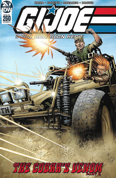 Cover for G.I. Joe: A Real American Hero (IDW, 2010 series) #260 [Cover A - Ron Joseph]
