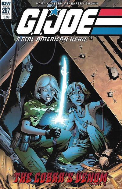 Cover for G.I. Joe: A Real American Hero (IDW, 2010 series) #257 [Cover A - Ron Joseph]