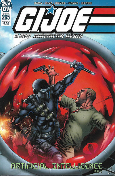 Cover for G.I. Joe: A Real American Hero (IDW, 2010 series) #265 [Cover A - Netho Diaz]