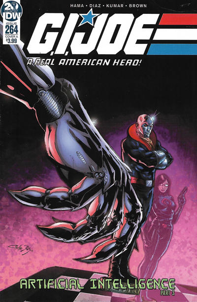 Cover for G.I. Joe: A Real American Hero (IDW, 2010 series) #264 [Cover A - Netho Diaz]