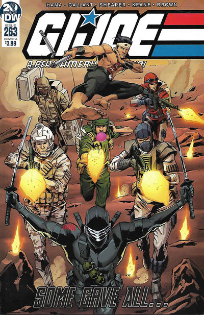 Cover for G.I. Joe: A Real American Hero (IDW, 2010 series) #263 [Cover A - S. L. Gallant]