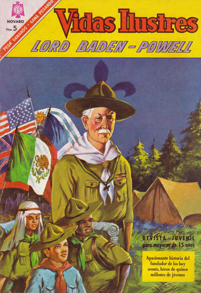 Cover for Vidas Ilustres (Editorial Novaro, 1956 series) #147 [Española]