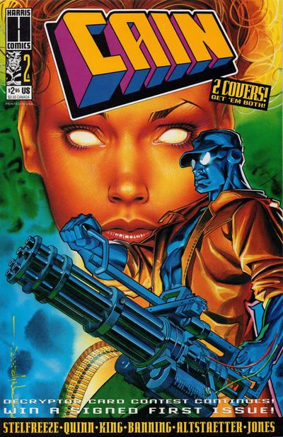 Cover for Cain (Harris Comics, 1993 series) #2 [Cover 2A]