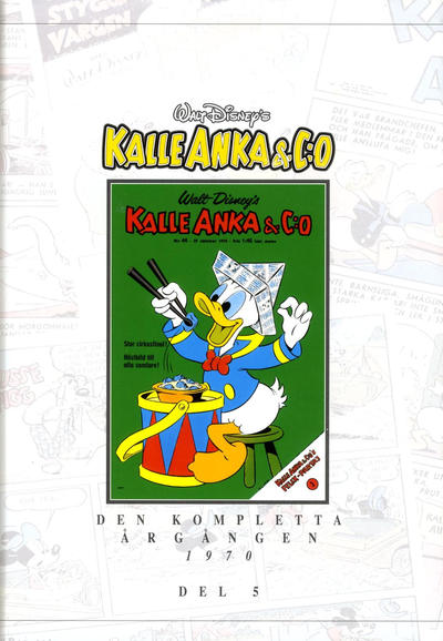 Cover for Kalle Anka & C:o – den kompletta årgången (Egmont, 1998 series) #5/1970