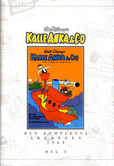Cover for Kalle Anka & C:o – den kompletta årgången (Egmont, 1998 series) #5/1969