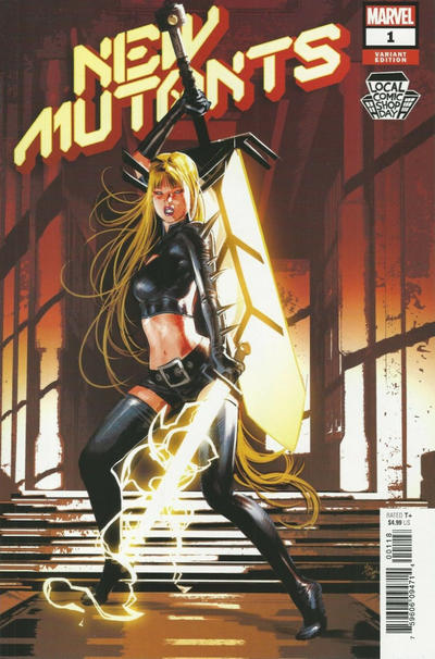 Cover for New Mutants (Marvel, 2020 series) #1 [Local Comic Shop Day - Mike Deodato Jr.]