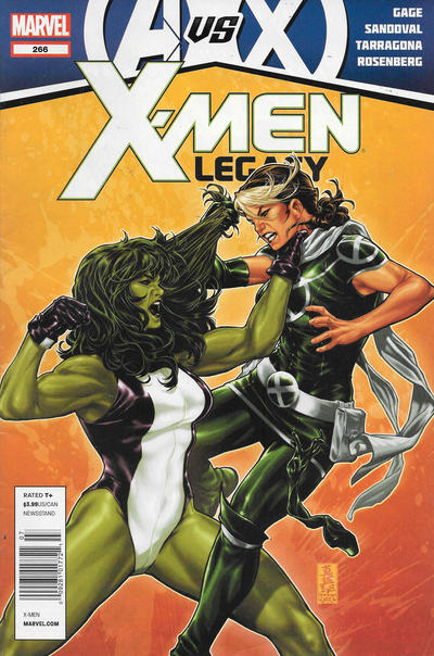 Cover for X-Men: Legacy (Marvel, 2008 series) #266 [Newsstand]