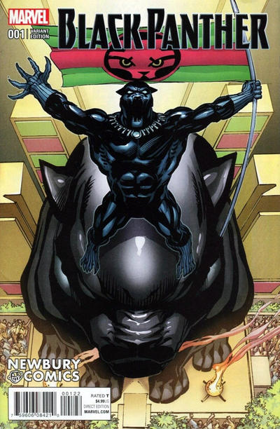 Cover for Black Panther (Marvel, 2016 series) #1 [Newbury Comics Exclusive Neal Adams Variant]