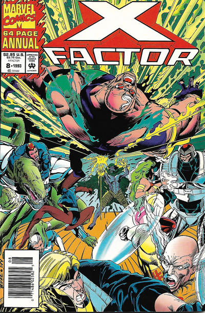 Cover for X-Factor Annual (Marvel, 1986 series) #8 [Newsstand]