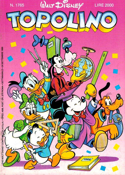 Cover for Topolino (Disney Italia, 1988 series) #1765
