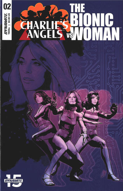 Cover for Charlie's Angels vs. the Bionic Woman (Dynamite Entertainment, 2019 series) #2