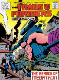 Cover Thumbnail for The Transformers Comics Magazine (Marvel, 1987 series) #7