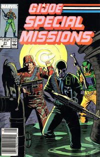Cover Thumbnail for G.I. Joe Special Missions (Marvel, 1986 series) #21 [Newsstand]
