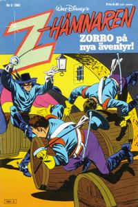 Cover Thumbnail for Z-Hämnaren [Zorro] (Hemmets Journal, 1980 series) #2/1981