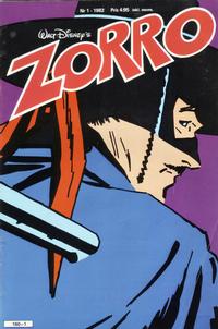 Cover Thumbnail for Zorro (Hemmets Journal, 1981 series) #1/1982