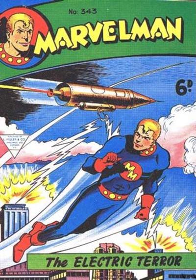 Cover for Marvelman (L. Miller & Son, 1954 series) #343