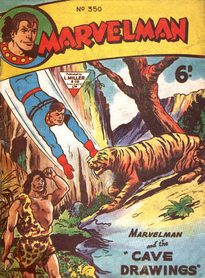 Cover for Marvelman (L. Miller & Son, 1954 series) #350