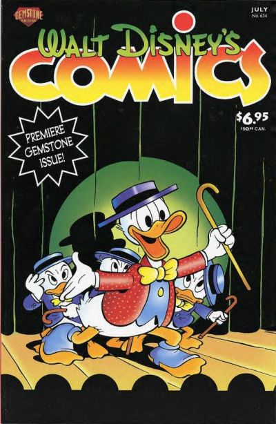 Cover for Walt Disney's Comics and Stories (Gemstone, 2003 series) #634