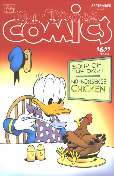 Cover for Walt Disney's Comics and Stories (Gladstone, 1993 series) #616