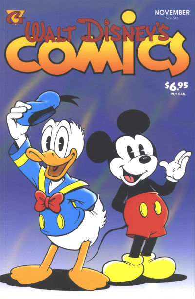Cover for Walt Disney's Comics and Stories (Gladstone, 1993 series) #618