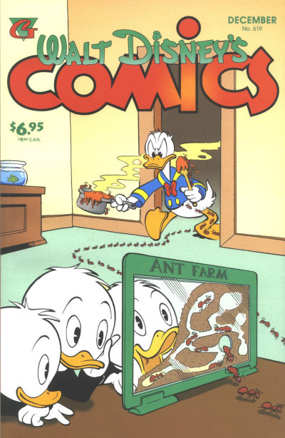 Cover for Walt Disney's Comics and Stories (Gladstone, 1993 series) #619