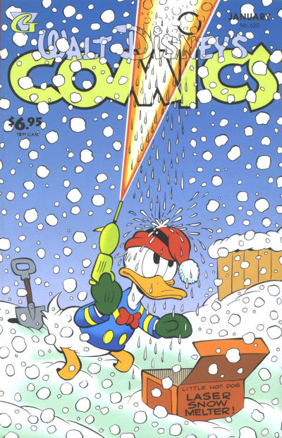 Cover for Walt Disney's Comics and Stories (Gladstone, 1993 series) #620